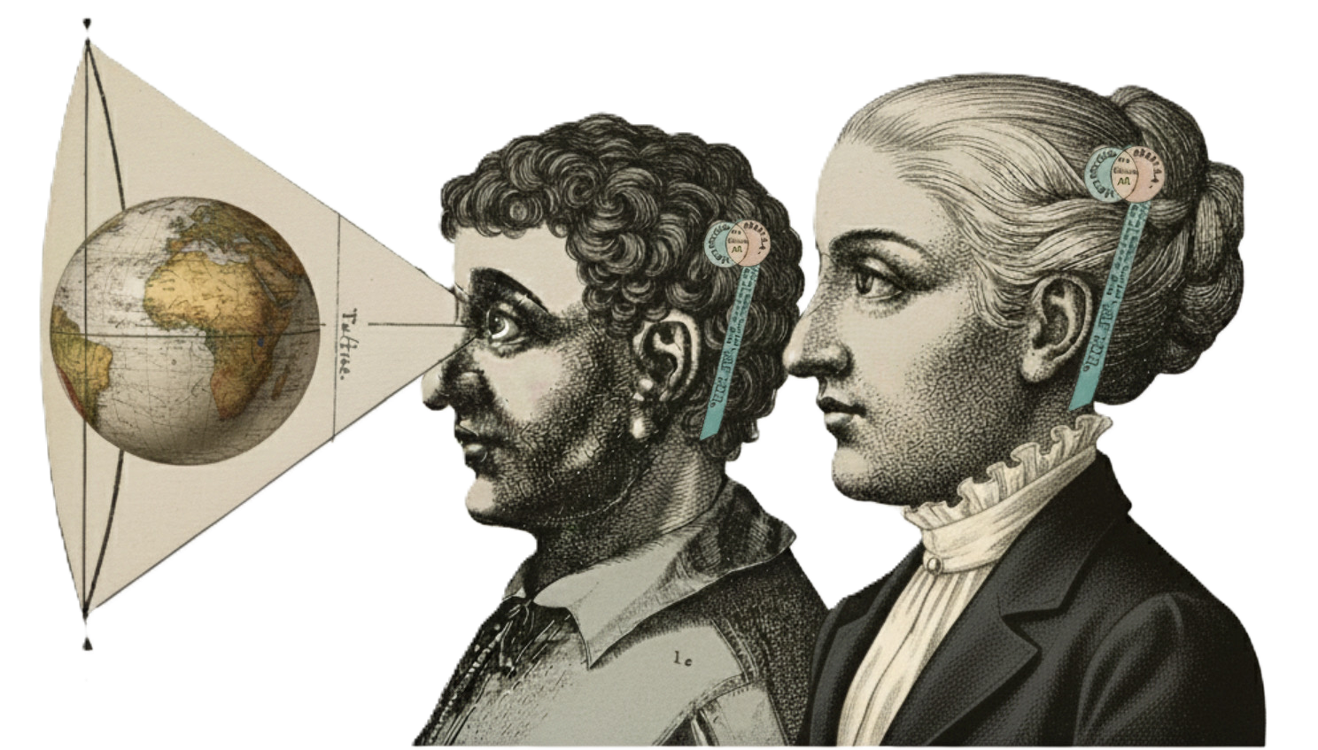 Artistic representation of human perception